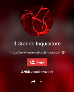 Il Grande Inquisitore su Google Plus